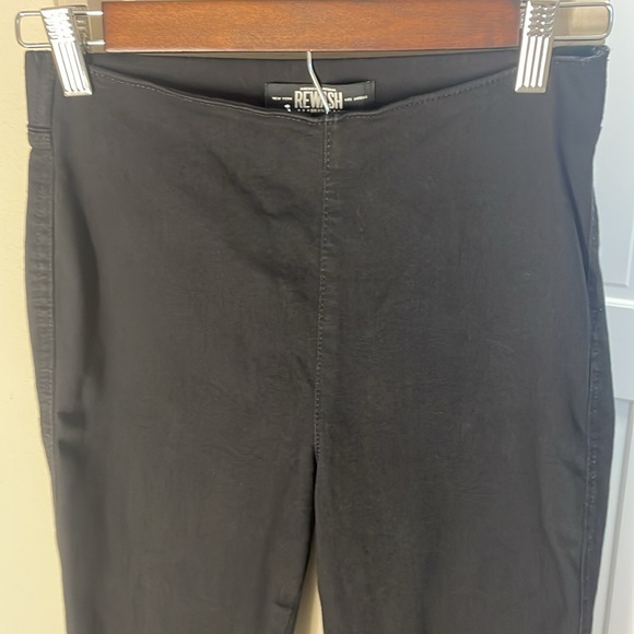 Rewash stretch pull on black pants - Picture 2 of 12